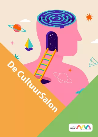 Promo flyer voor de CultuurSalon